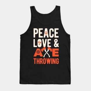 Axe Throwing Gifts Tank Top